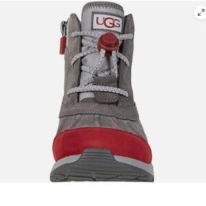 UGG® Turlock Waterproof Snow Boot Big Kids Charcoal Size 4